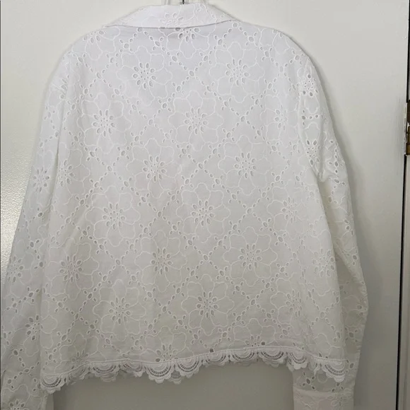 Lilly Pulitzer Singrid Eyelet Top - Picture 8 of 8